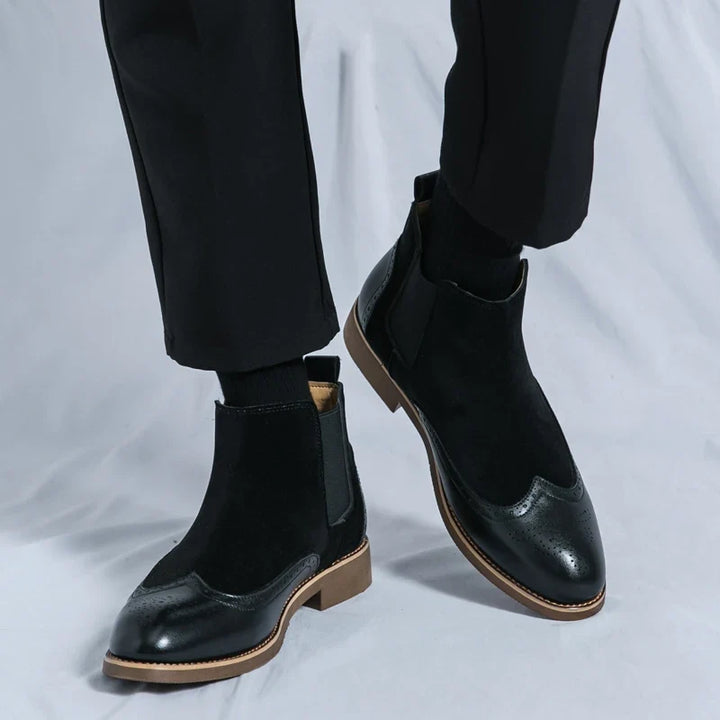 Emory Wingtip Chelsea Boot