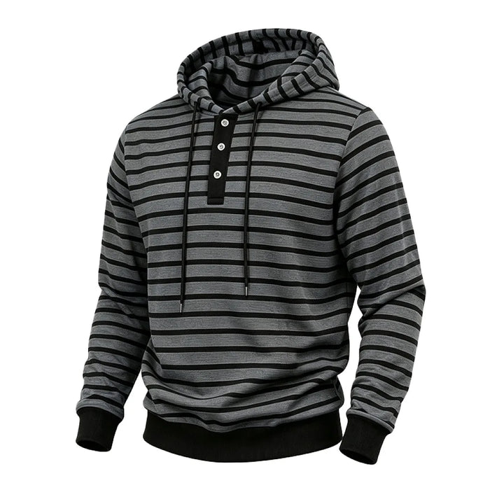 Barlow Button Placket Hoodie