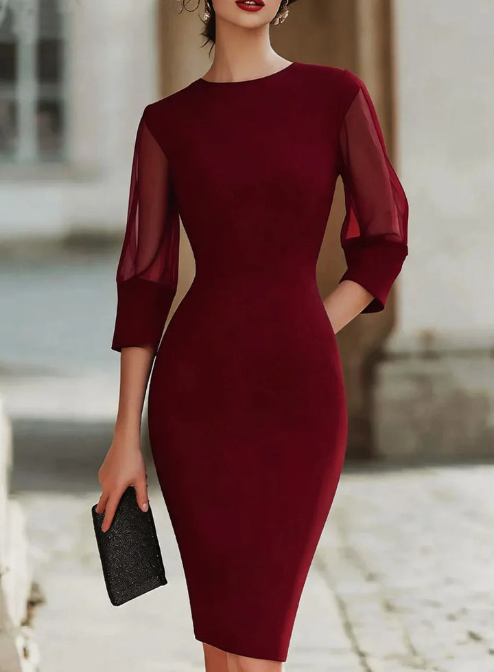 Elara Semi Formal Midi Dress