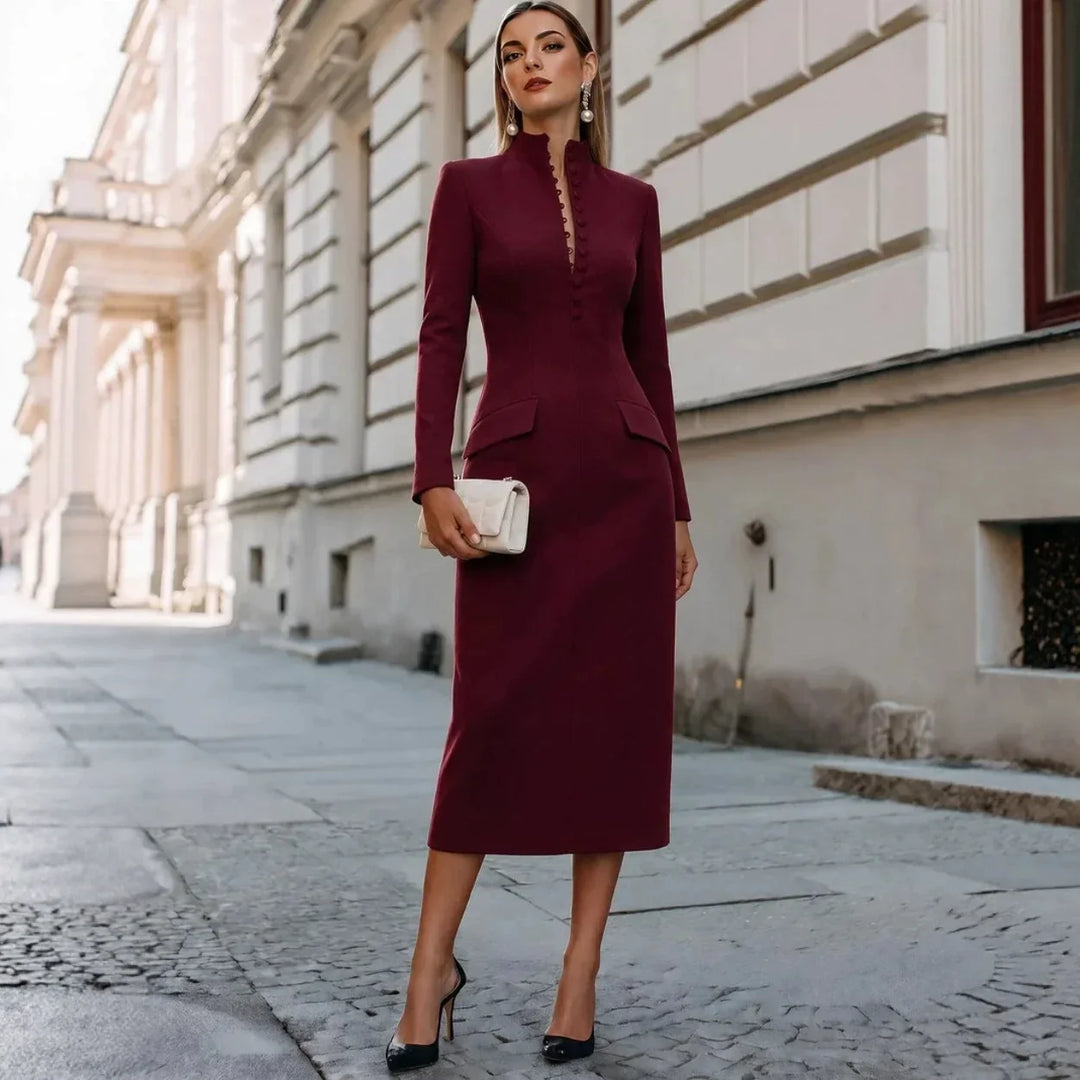 Fenwick Button Placket Dress