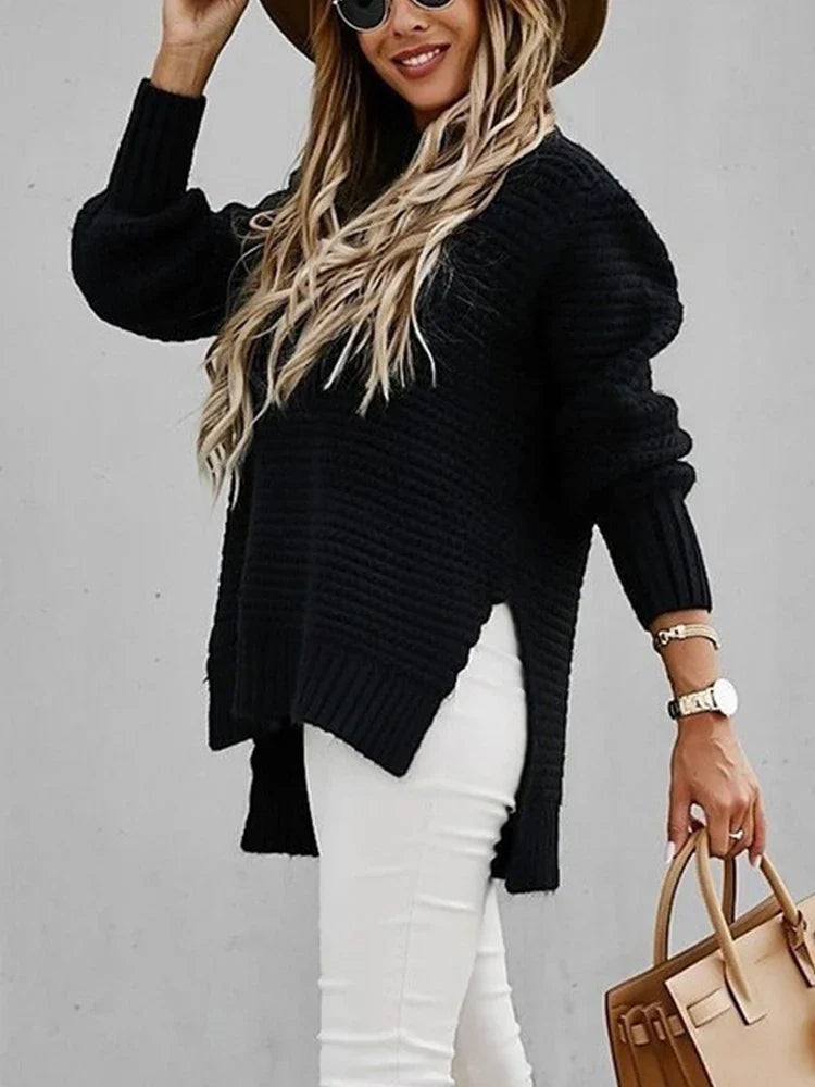 Thora Mock Neck Sweater