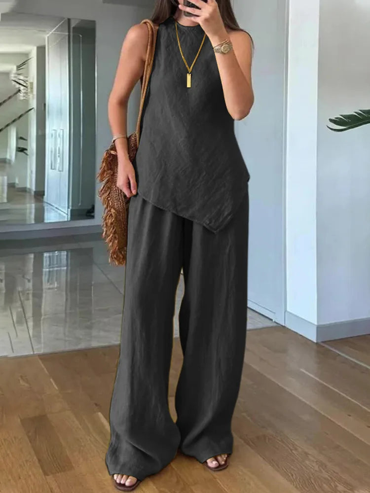 Delilah Relaxed Summer Matching Set