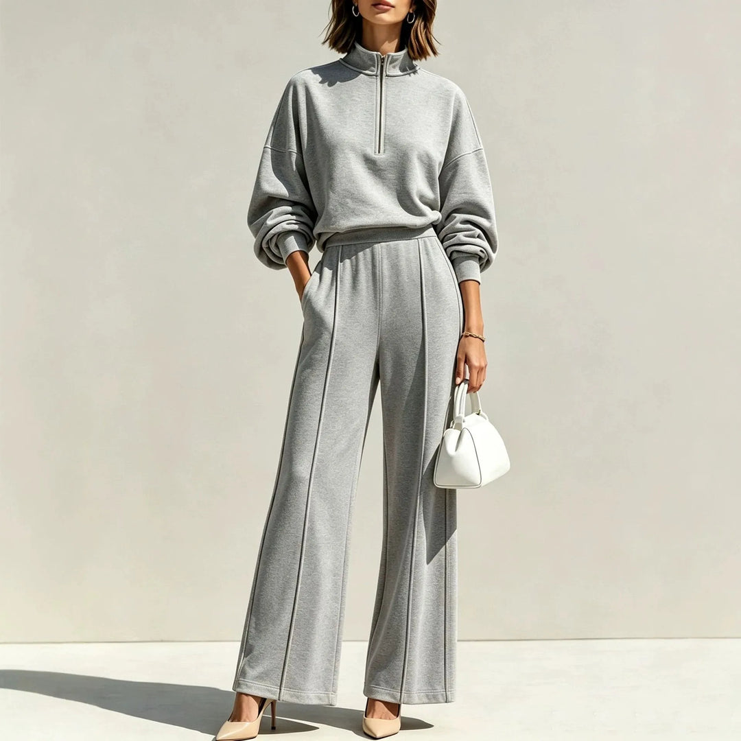 Marigold Quarter Zip Travel Set
