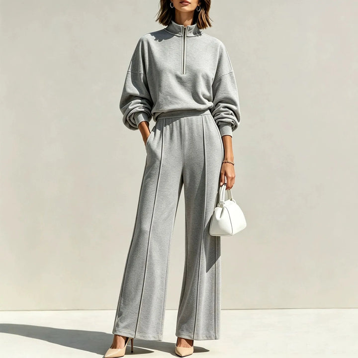 Marigold Quarter Zip Travel Set