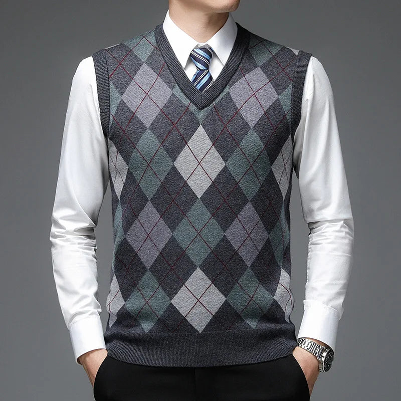 Anders Argyle Sweater Vest