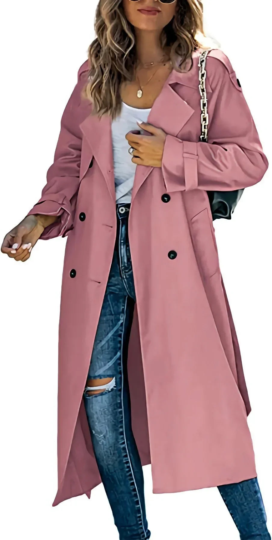 Astrid Double Breasted Trench Coat