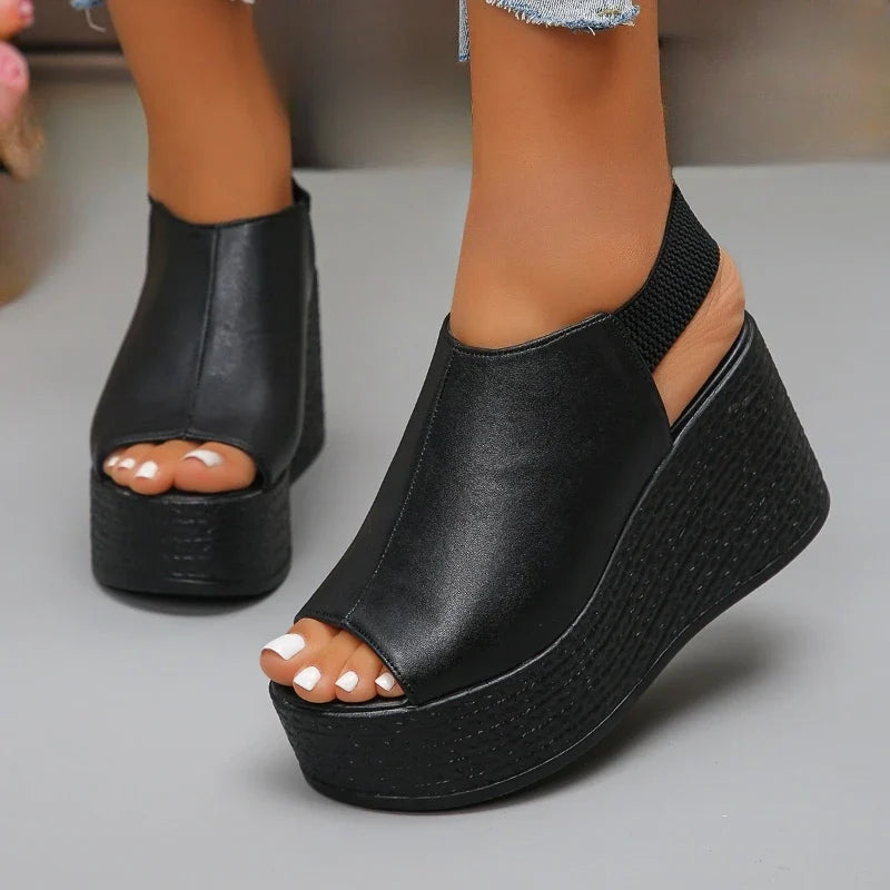 Eveline Orthopedic Wedge Sandals