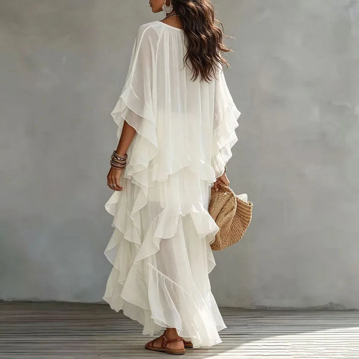 Bella Tiered Ruffle Maxi Dress