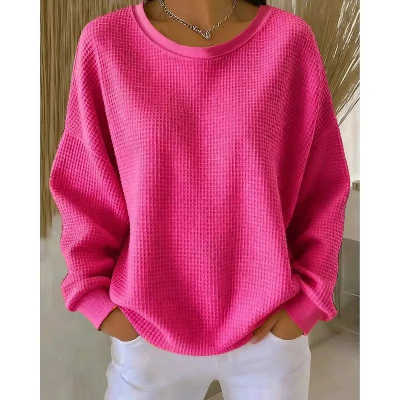 Marigold Waffle Knit Top