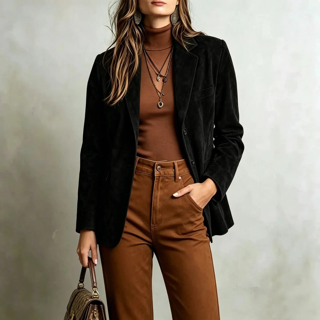 Theron Notched Lapel Blazer