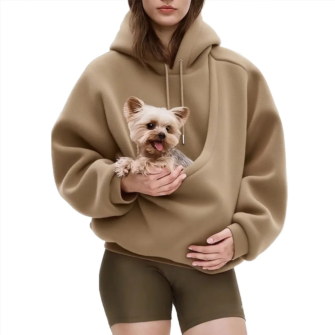 Deliah Pet Pocket Hoodie