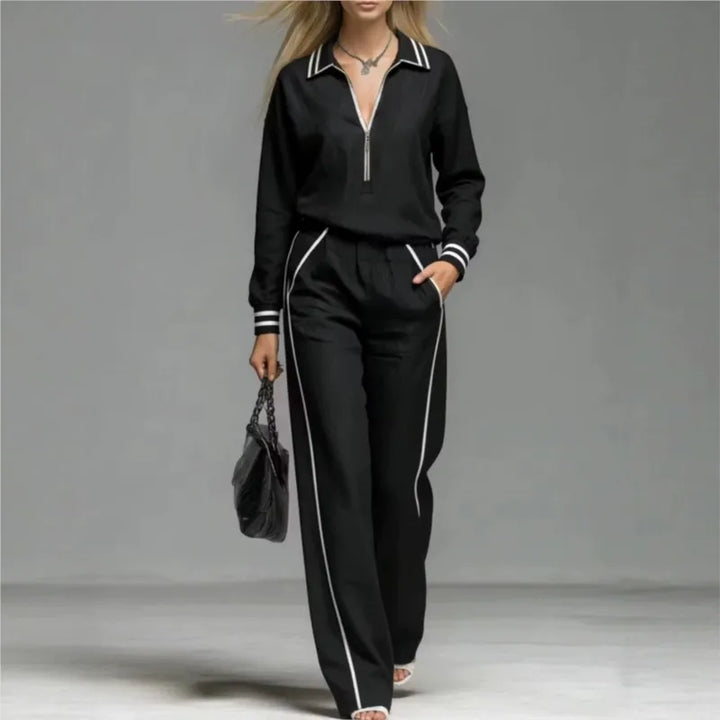Odette Half Zip Two Piece Set