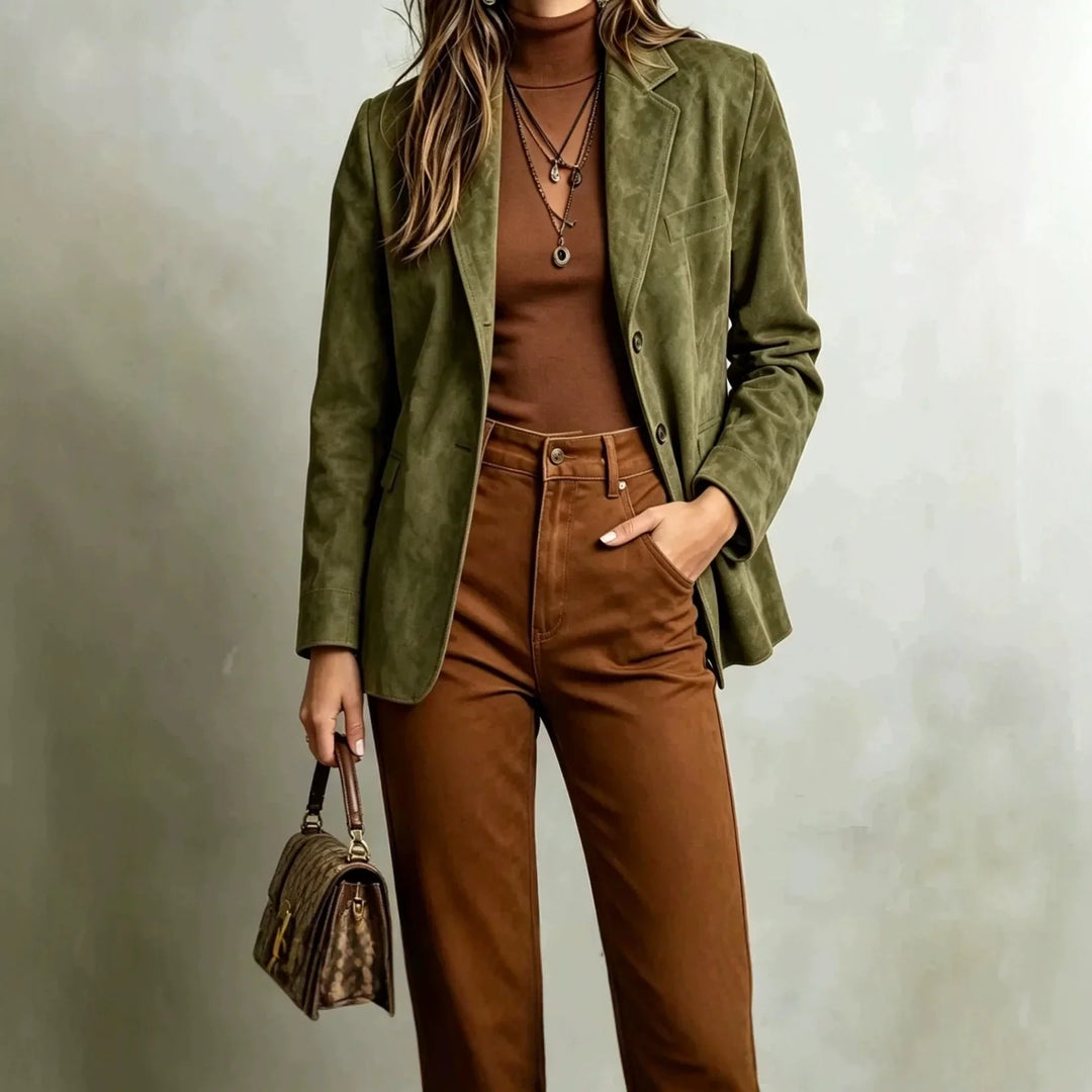Theron Notched Lapel Blazer