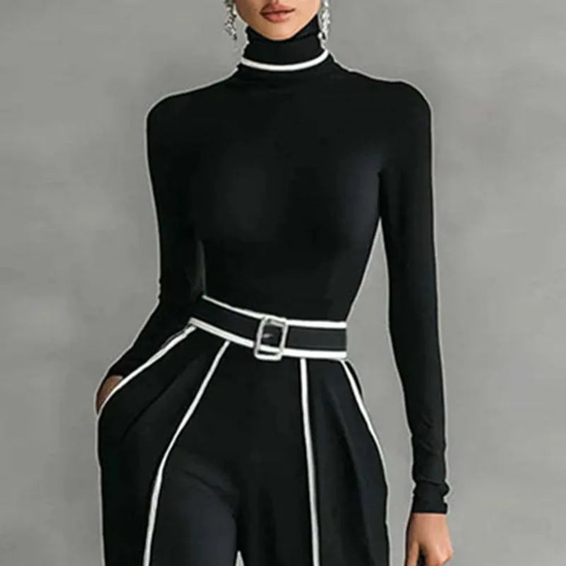Alia Buckled Waist Two Piece Set