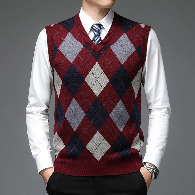 Anders Argyle Sweater Vest