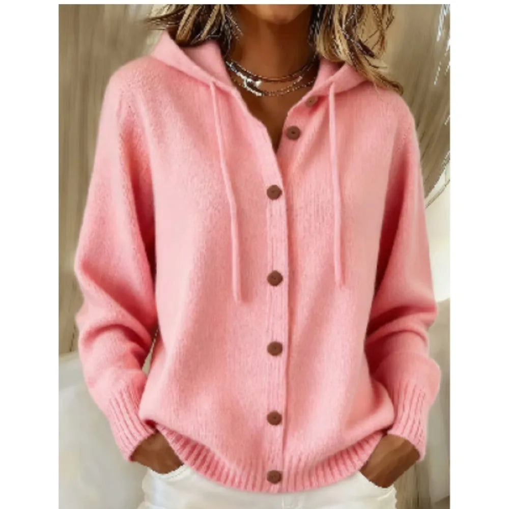 Hollis Hooded Knit Cardigan