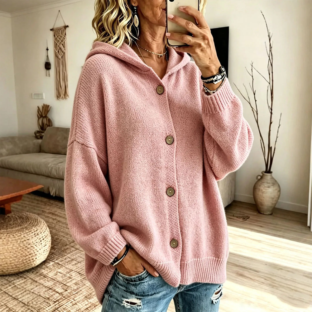 Palmira Hooded Knit Cardigan