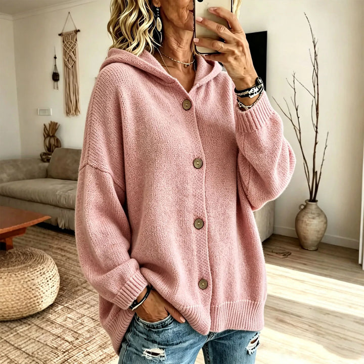 Palmira Hooded Knit Cardigan