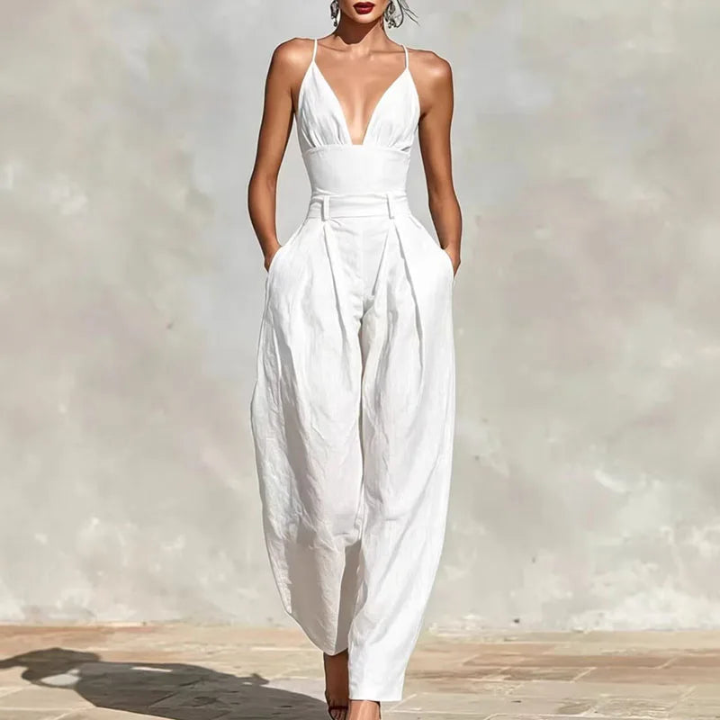 Claire Pocket Lounge Jumpsuit