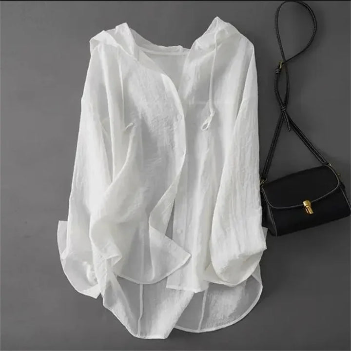 Natalia Hooded Sun Shirt