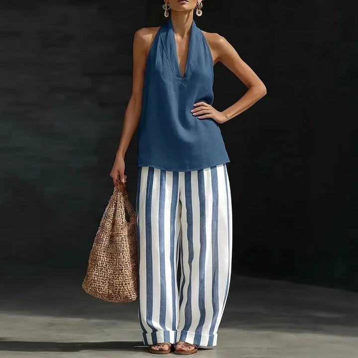 Avalon Relaxed Wide Leg Trouser Set