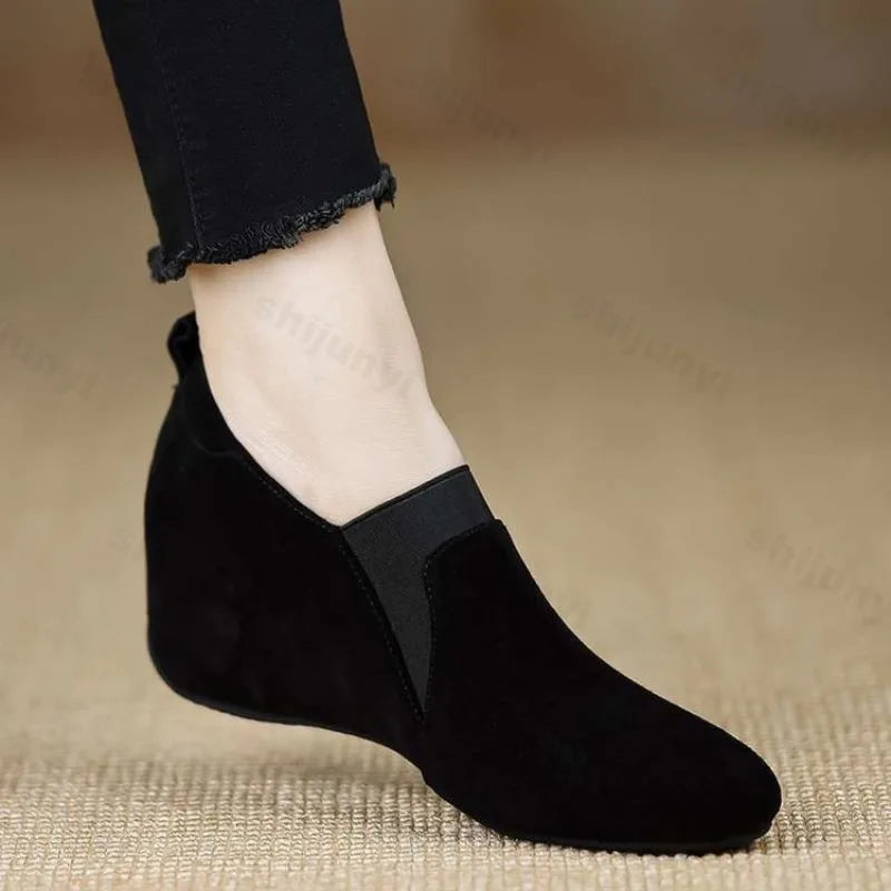 Elettra Brushed Suede Bootie