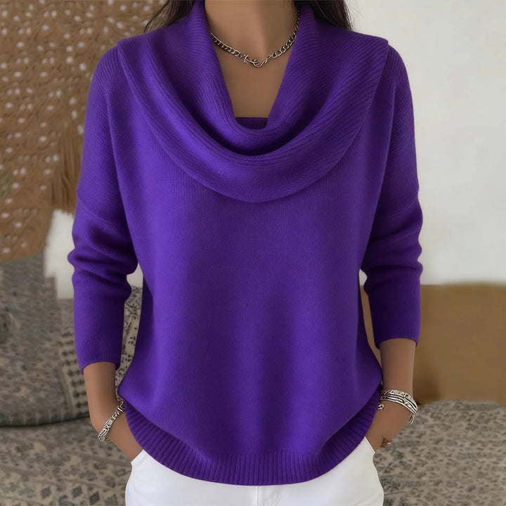 Josie Cowl Neck Knit Sweater
