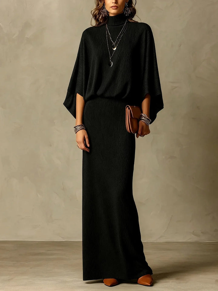 Genevieve Ribbed Knit Skirt Set