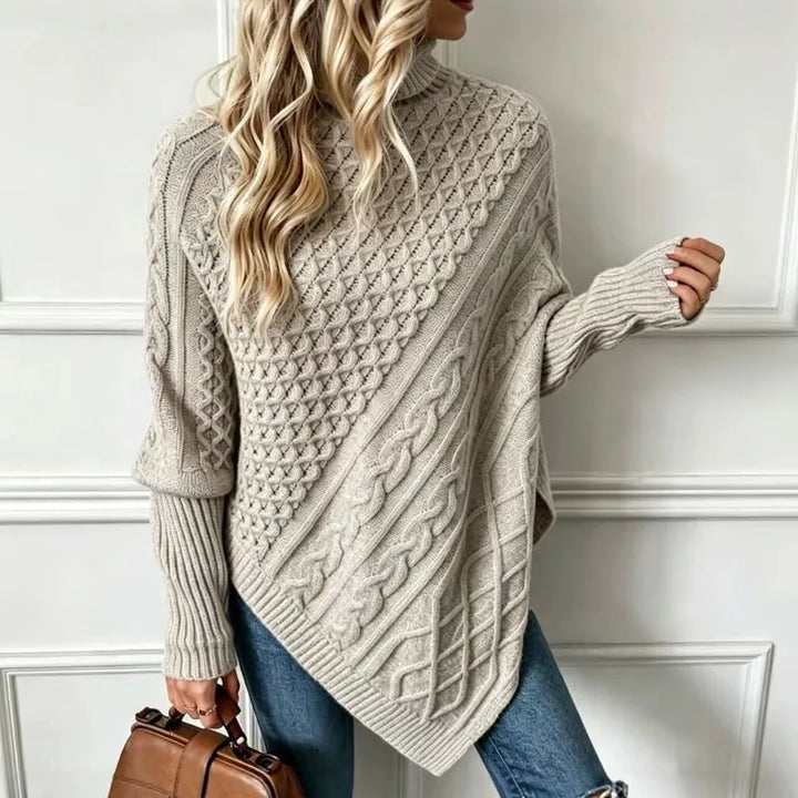 Seraphine Asymmetric Hem Sweater