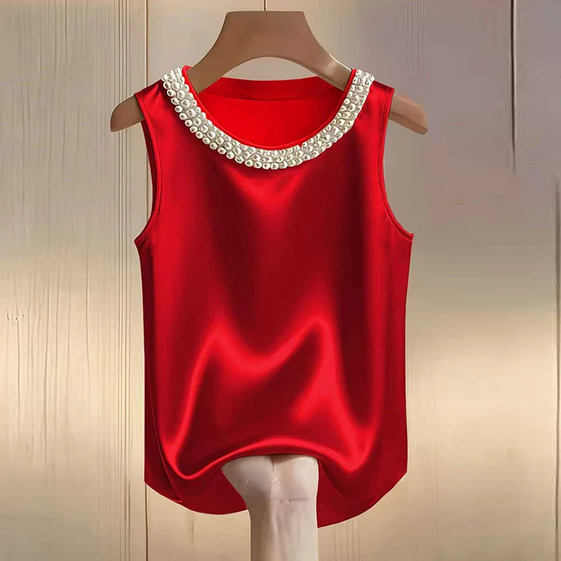 Kayla Beaded Elegant Blouse