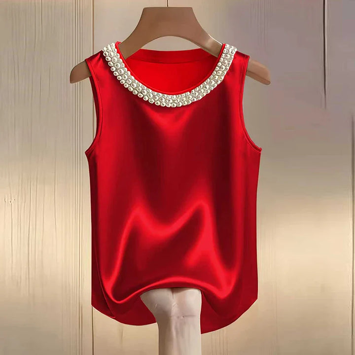 Kayla Beaded Elegant Blouse