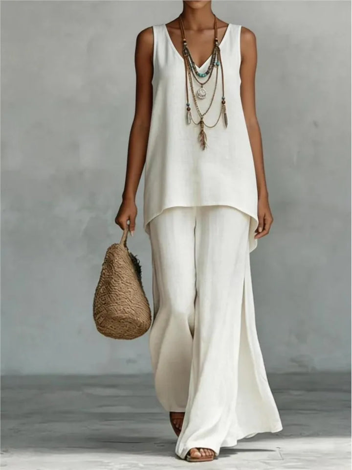 Nerina Wide Leg Matching Set