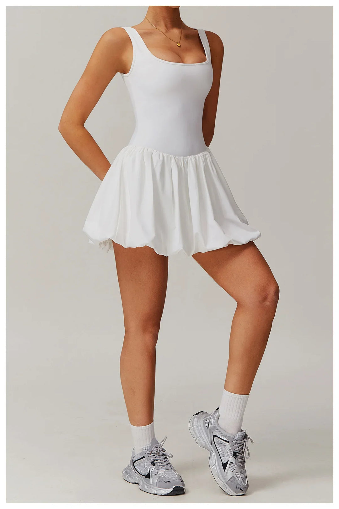 Amara Flattering Bubble Tennis Dress