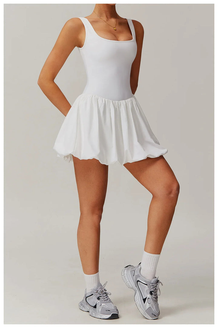 Amara Flattering Bubble Tennis Dress