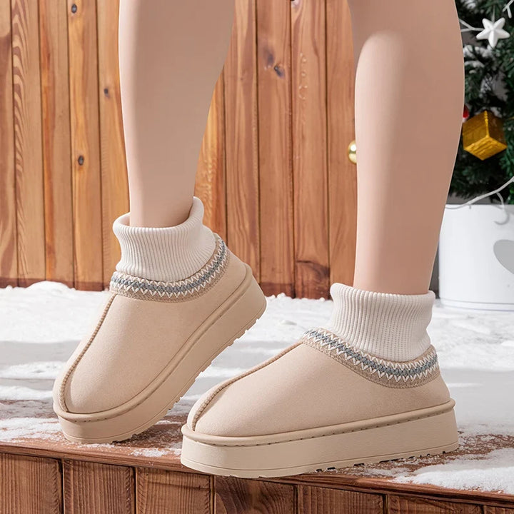 Winnifred Platform Plush Boot
