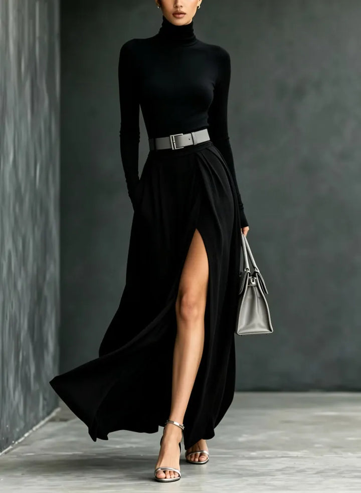 Genevra Turtleneck Sweater Dress
