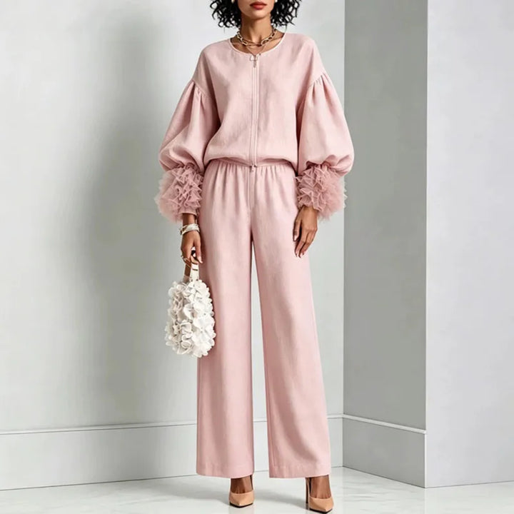 Bellamy Lantern Sleeve Two-Piece Set