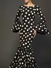 Vianne Polka Dot Wedding Guest Midi Dress