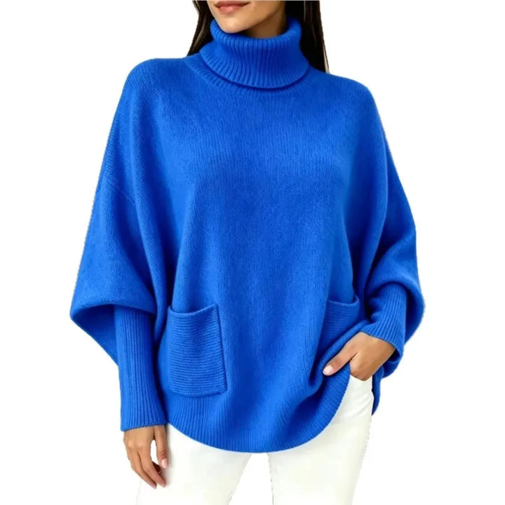 Simone Turtleneck Batwing Sweater