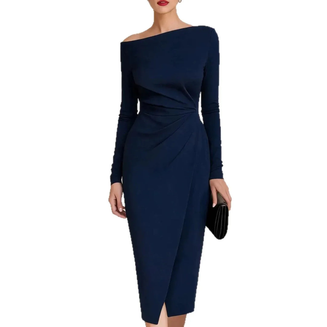 Mirabel Twisted Waist Midi Dress