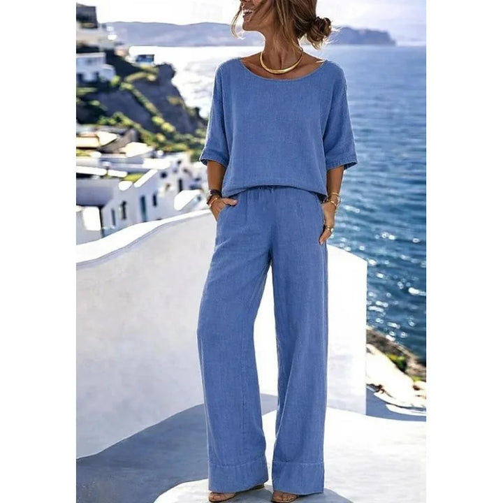 Evalina Summer Vacay Co-Ord Set