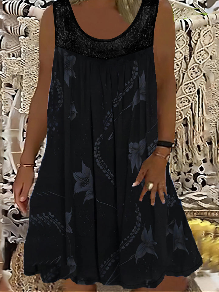 Paula Casual Floral Midi Dress