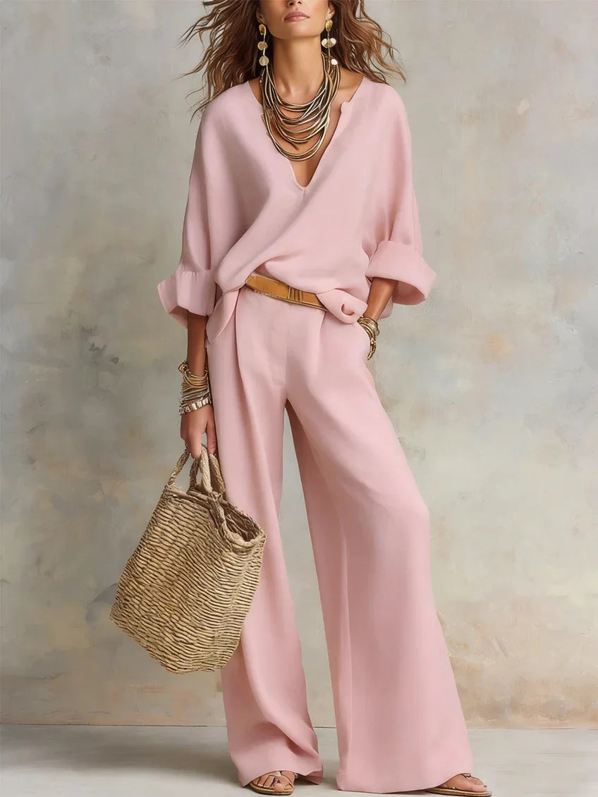 Adara Casual Comfortable Matching Set