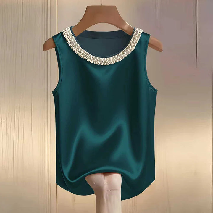 Kayla Beaded Elegant Blouse