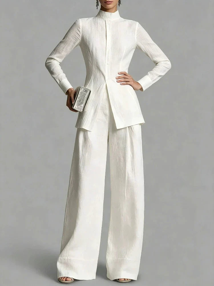 Elowen Peplum Two-Piece Set