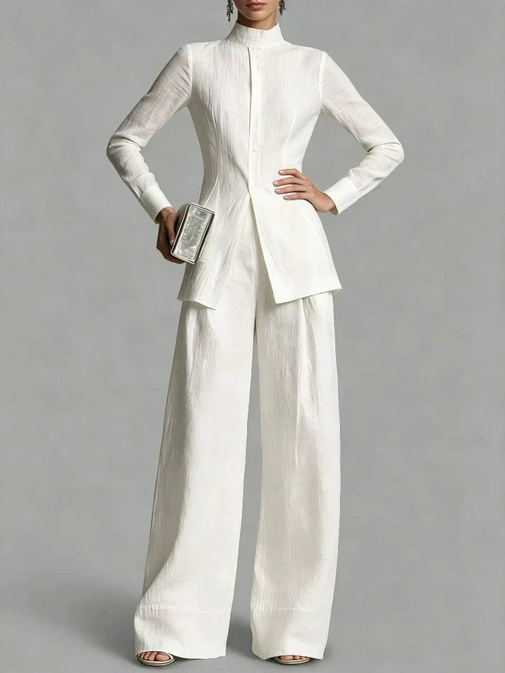 Elowen Peplum Two-Piece Set