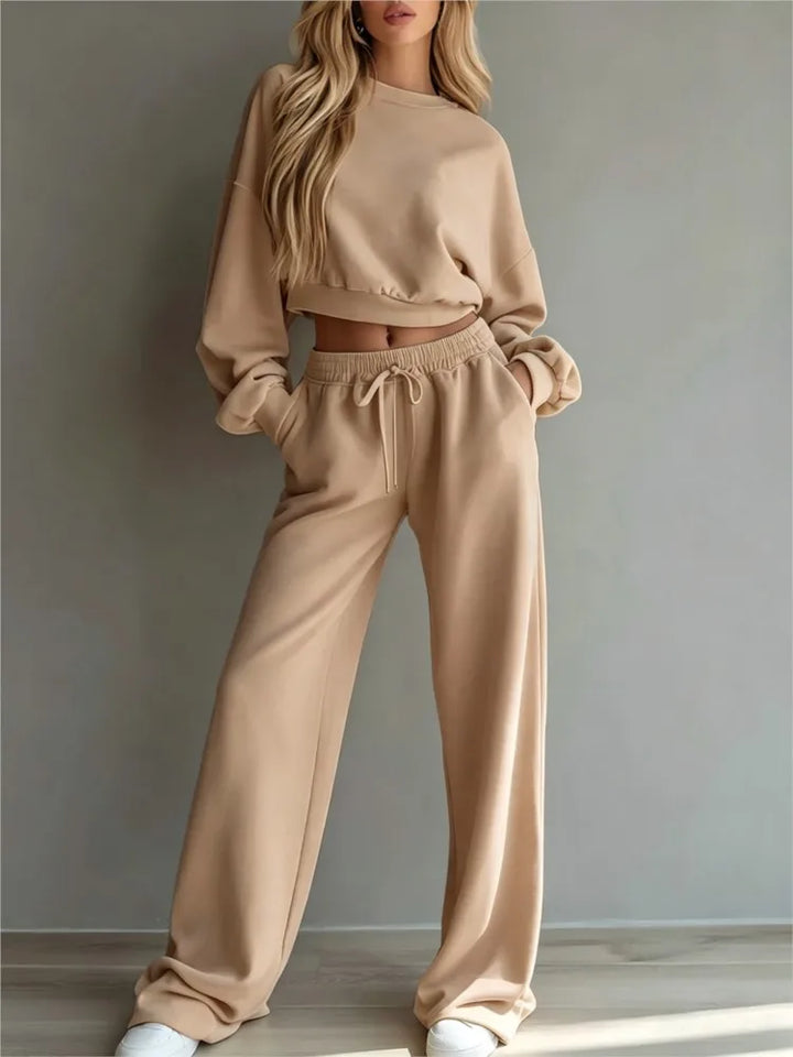 Stella Cropped Lounge Set