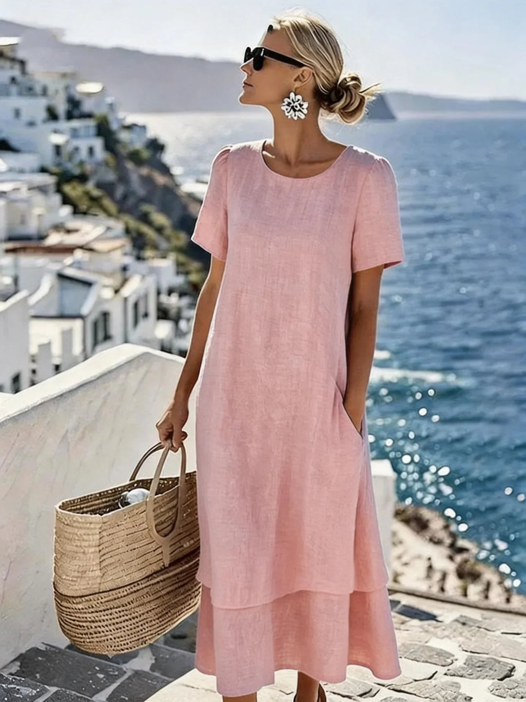 Avielle Effortless Comfortable Midi Dress