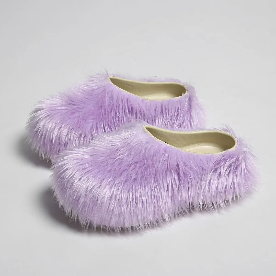 Tallulah Faux Fur Slippers