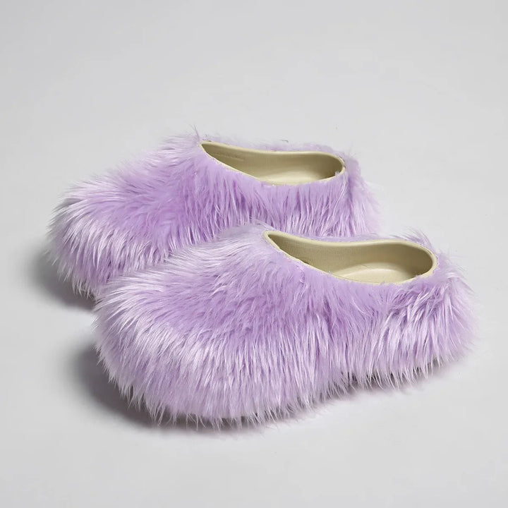 Tallulah Faux Fur Slippers